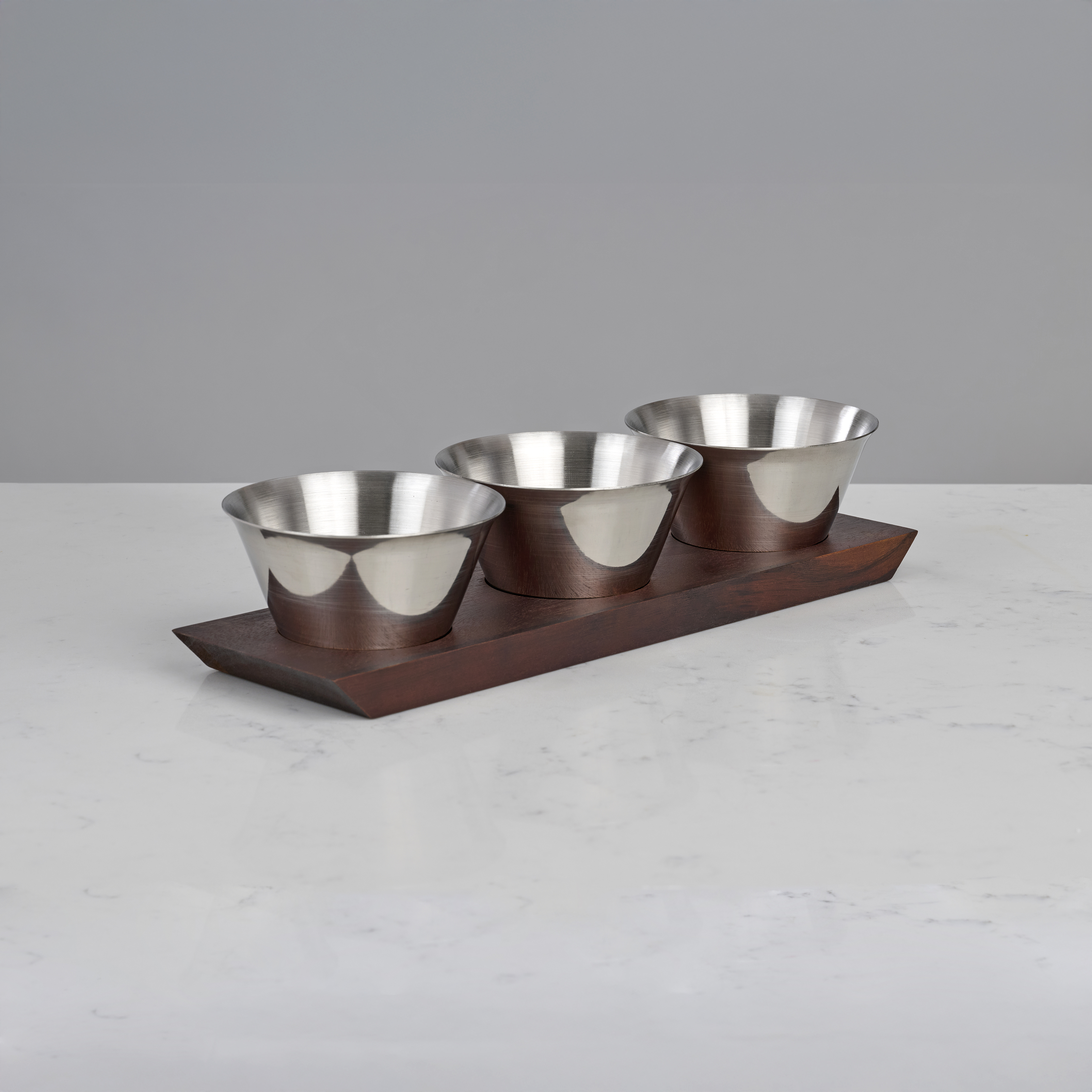 Serv Acacia Espresso Condiment Server